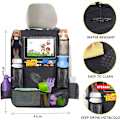 Miniatyrbilde 2 av 6: 2-PAK Universal bilbaksete mobil / nettbrett mange holder Black Svart