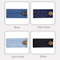 Miniatyrbillede 4 af 7: Taljeforlænger / Knapforlænger til Jeans - 4 pak 72x35x3 mm 72x35x3 mm
