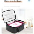 Miniatyrbillede 2 af 5: 12V køletaske til bil, elektrisk picnictaske madkasse køletaske sammenklappelig køletaske til at bære picnicmad - 29cmx21cmx11cm