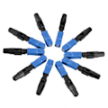 Miniatyrbilde 3 av 8: HF 10 stk/pakke SC/UPC Enkeltmodus Fiberoptisk Hurtigkobling Hurtigadapter for FTTH/ODF