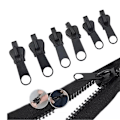 Miniatyrbillede 4 af 8: 6-pak Instant Fix Lynlås Reparationssæt Udskiftning Zip Slider DIY A A one size