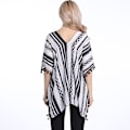 Miniatyrbilde 5 av 5: Chiffon Poncho Kaftan Sjal Med Dusk Åpen Front Cardigan For Dame
