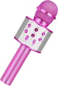 Karaoke mikrofon med högtalare och Bluetooth Pink Rosa
