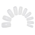 Miniatyrbild 1 av 3: 500st Lösnaglar ~ clear ~ Hela naglar ~ False Nails Transparent Transparent