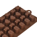 Miniatyrbillede 2 af 5: Sød Genanvendelig Silikoneform til Chokoladegodter, Isterninger, Gelé og Budding - Model CC-090