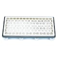 Miniatyrbillede 3 af 4: 4x Reservedele Hepa-filter til -ha 50 Hepa Airclean-filter til S4/s5/s6/s8 C2-c3 Støvsugere White