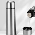 Miniatyrbilde 2 av 5: Isolert Termosbeholder, Dobbelvegget Vakuumisolering Sikrer At Drikken Din Holder Seg Frisk, Knusesikker Design i Rustfritt Stål For Holdbarhet