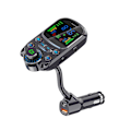Miniatyrbillede 2 af 5: Ny bil FM-sender biloplader Bluetooth 5.3 QC 3.0 Hurtigopladning PD biloplader MP3-afspiller Understøtter TF-kort U-disk