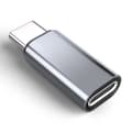 Lightning (hona) till USB-C (hane) adapter, kompatibel med iPhone 15 Grå Grå