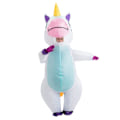 Miniatyrbild 4 av 5: Creations Uppblåsbar Enhörningsdräkt Full Body Unicorn Air Blow-up Deluxe Halloween-dräkt - Vuxenstorlek 150-190 cm