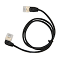 Miniatyrbillede 8 af 8: CAT8 Ethernet-kabel 0,6 m højhastigheds CAT8 forgyldt OD 3,8 mm han til han RJ45 fiberoptisk netværkskabel