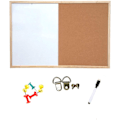 Miniatyrbilde 1 av 7: Kombinasjon av whiteboard og korktavle, 11,8 x 15,7 tommer