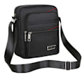 Miniatyrbild 1 av 5: Crossbody-väska i Nylon för Män Fyra dragkedjor