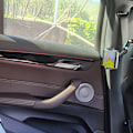 Miniatyrbillede 3 af 6: Mobilholder til bakspejl i bilen Grå Grå