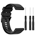 Miniatyrbilde 1 av 4: Klokkerem for Garmin Fenix 7/6/5 Svart