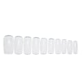 Miniatyrbild 2 av 3: 500st Lösnaglar ~ clear ~ Hela naglar ~ False Nails Transparent Transparent