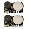Miniatyrbild 1 av 9: Prank Noise Maker Rolig Praktisk Skämt Gag Leksaker Sticky Small Prank Stuff Gag Presenter för vuxna Black Black 2pcs
