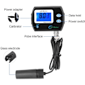 Miniatyrbillede 2 af 5: PH900 PH-måler LCD Digital Vand PH-tester med Udskiftelig Elektrodesonde Høj Nøjagtighed til Vandkvalitetstest EU-stik 220V