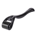 Derma Roller - Kasvorulla mikroneuloilla 0.75 mm Svart