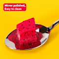 Miniatyrbild 5 av 5: Teskedar, Set med 12 Teskedar i Rostfritt Stål, Kaffe Te Dessert Bestick - 14cm / 5.5 tum (Silver)