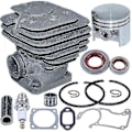 Miniatyrbild 2 av 3: För Stihl MS240 024 Motorsåg Cylinder Kolv Tätningar Packning Kit 42mm