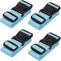 4-pack bagageremmar för resväskor Rem resebälten Tillbehör Blue