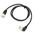 Pikkukuva 4 / 8: CAT8 Ethernet -kaapeli 0,6 m nopea CAT8 kullattu OD 3,8 mm uros-uros RJ45 kuituoptinen verkkokaapeli