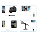 Pikkukuva 8 / 9: iPhone-sovitin USB:hen - USB 2.0 Naaras Lightningiin - OTG White Vit