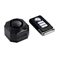Miniatyrbillede 2 af 8: Genopladelig cykelalarm med fjernbetjening 110dB Svart Sort