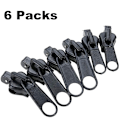 Miniatyrbillede 8 af 8: 6-pak Instant Fix Lynlås Reparationssæt Udskiftning Zip Slider DIY A A one size