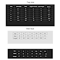 Miniatyrbild 2 av 2: Herrar 3-delad Slim Fit Kostymset, Solid Jacka Väst Byxor White White S