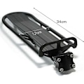 Miniatyrbillede 3 af 5: Cykel Bagagebærer Cykelstativ Aluminiumlegering Laststativ Bageste Hylde Cykling Sadelpindstaske Holder