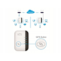 Miniatyrbillede 2 af 9: Wi-Fi Forstærker Repeater / Forlænger Rækkevidden 300 Mbps Wifi White Vit