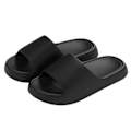 Miniatyrbillede 1 af 2: Moln Badesandaler Bløde Sandaler Cloud Sort black 38-39
