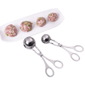 Köttbulltång / skopa för köttbullar, 2-pack med 2 storlekar