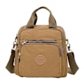 Miniatyrbillede 1 af 9: Casual nylon, rejsetaske med stor kapacitet, vandtæt håndtaske, 2-vejs slid Brown
