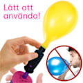 Pikkukuva 5 / 5: Ilmapallopumpu manuaalinen - ilmapallojen nopea ja helppo täyttö Multicolor