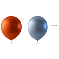Miniatyrbillede 2 af 4: 24 stk Premium Balloner Kobber Metallic og Sølv Metallic Multicolor