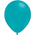 Miniatyrbillede 1 af 3: 10 stk latex balloner i turkis farve - 30 cm / 12" Turquoise