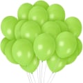 Miniatyrbillede 1 af 6: Grønne balloner latexfest fødselsdag - limegrøn helium festballoner til bryllup, fødselsdag, eksamen og babyshower Lime green