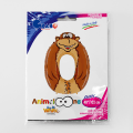 Pikkukuva 2 / 3: Animaloons Numeroilmapallot, Eläimet 102 cm (40") MultiColor 0