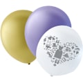 Miniatyrbillede 1 af 4: Sassier - Bryllupsdekorationer balloner Perle Elfenben, Lilla og Multicolor