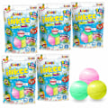 Miniatyrbild 1 av 5: Badbomb Barn Fruity 5-pack Badbomber - Fruktdoftande Badbomber (Körsbär, Lime, Ananas) - Dermatologiskt Testade - Fri från Mikroplaster multifärg