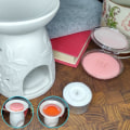 Miniatyrbild 5 av 5: Doftvax Naturligt Sojavax Fresh Linen - Fräsch Doft av Nytvättade Lakan 3-Pack Vit
