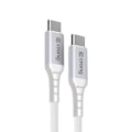 Miniatyrbild 1 av 2: Crong Armor Link - 60W PD 3A USB-C to USB-C Cable 150cm (white)