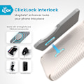 Miniatyrbild 2 av 2: Speck Presidio2 Grip ClickLock & MagSafe - Case for iPhone 16 Plus (Bleached Bone / Heirloom Gold / Hazel Brown)