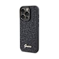 Miniatyrbild 2 av 2: Guess Disco Metal Script - Case for iPhone 14 Pro Max (black)