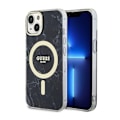 Miniatyrbild 1 av 2: Guess Marble MagSafe - Case for iPhone 14 (Black)