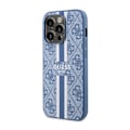 Miniatyrbild 2 av 2: Guess 4G Printed Stripes MagSafe - Case for iPhone 14 Pro (Blue)