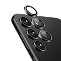 Miniatyrbild 1 av 2: Crong Lens Ring - Tempered Glass for the camera lens Samsung Galaxy S24+ (black)